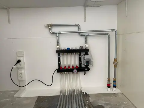 Verdeler vloerverwarming